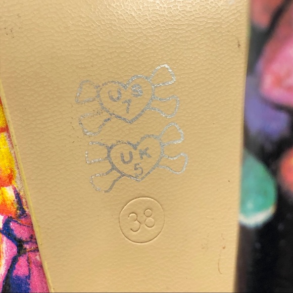 CLEARANCE Latisha Wood Just Fab Sweets For My Sweet Candy High Heels Size 7 - Picture 13 of 16